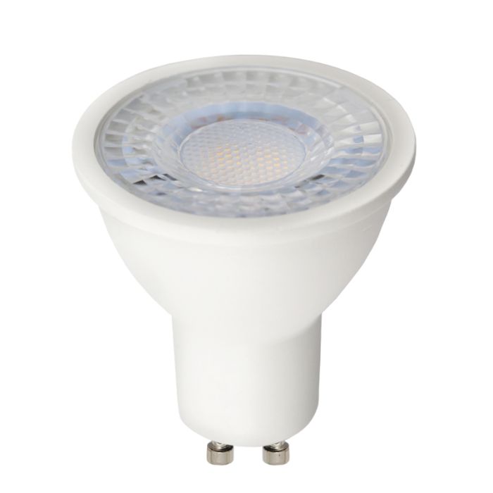 Olucia bombilla LED GU10 Antonie, 3W, 2700K