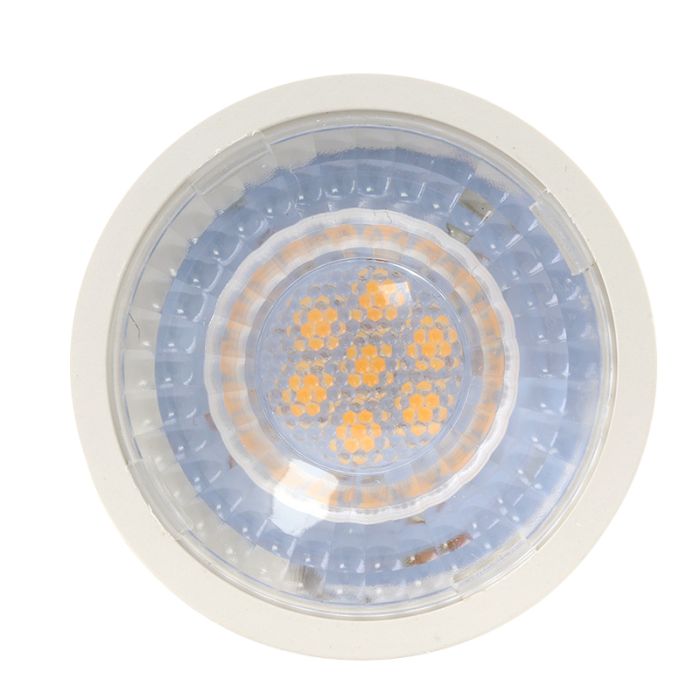 Olucia bombilla LED GU10 Antonie, 3W, 2700K