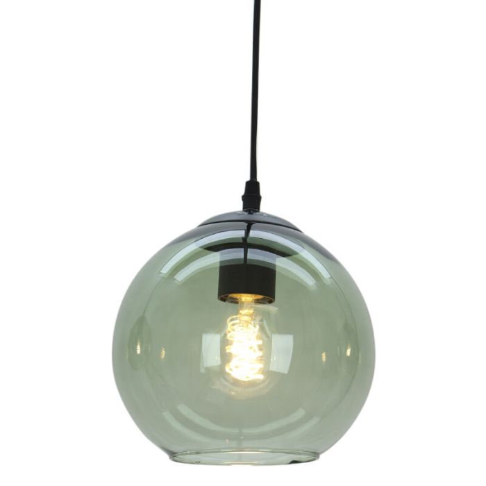 Lámpara colgante verde diseño, Giada