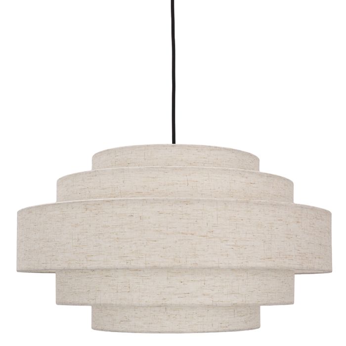 Lámpara colgante beige moderna, Timmy