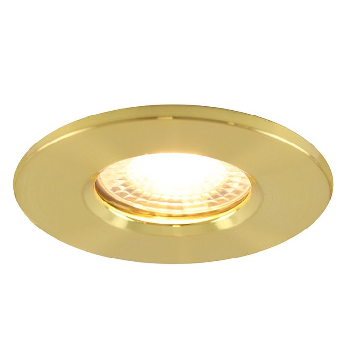 Foco empotrable baño latón moderno, Jule, IP65
