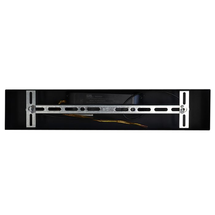 Lámpara colgante negra diseño, Kuno, 45W, 3000K LED, regulable en 3 pasos