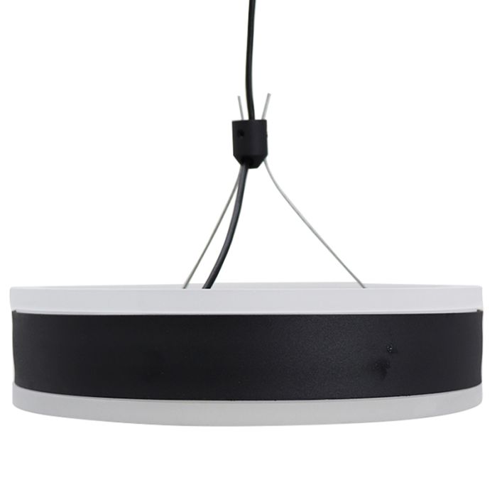 Lámpara colgante negra diseño, Lava, 55W, 3000K LED, regulable en 3 pasos