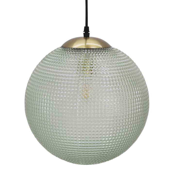 Lámpara colgante verde diseño, Dolf