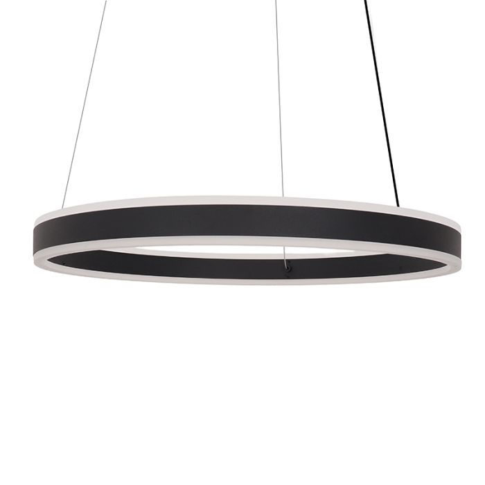 Lámpara colgante negra diseño, Lava, 46W, 3000K LED