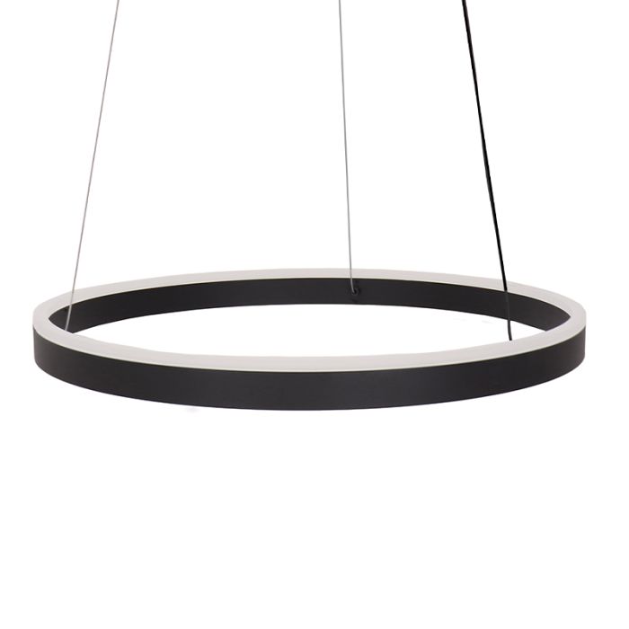 Lámpara colgante negra diseño, Lava, 46W, 3000K LED