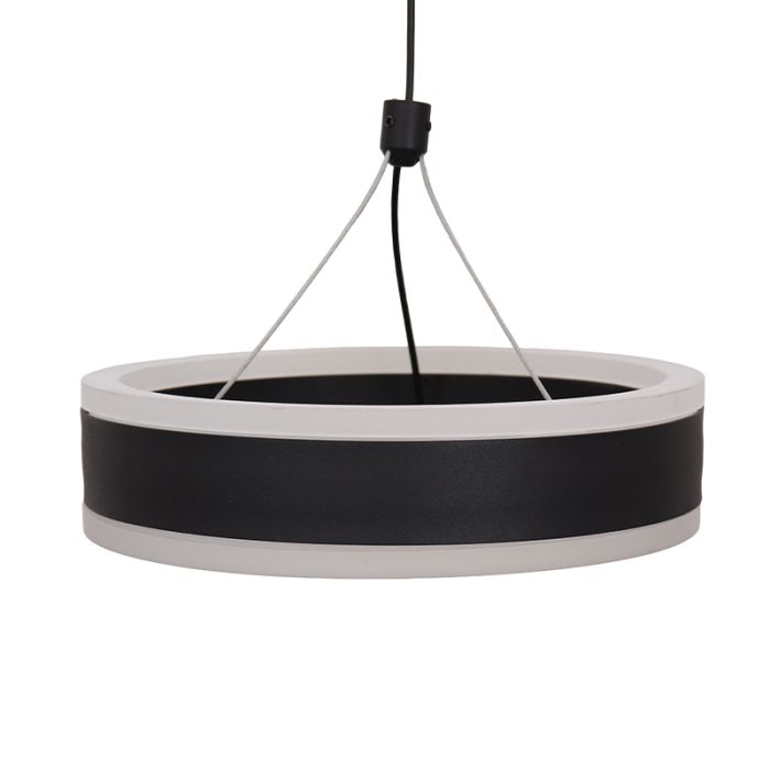 Lámpara colgante negra diseño, Lava, 56W, 3000K LED