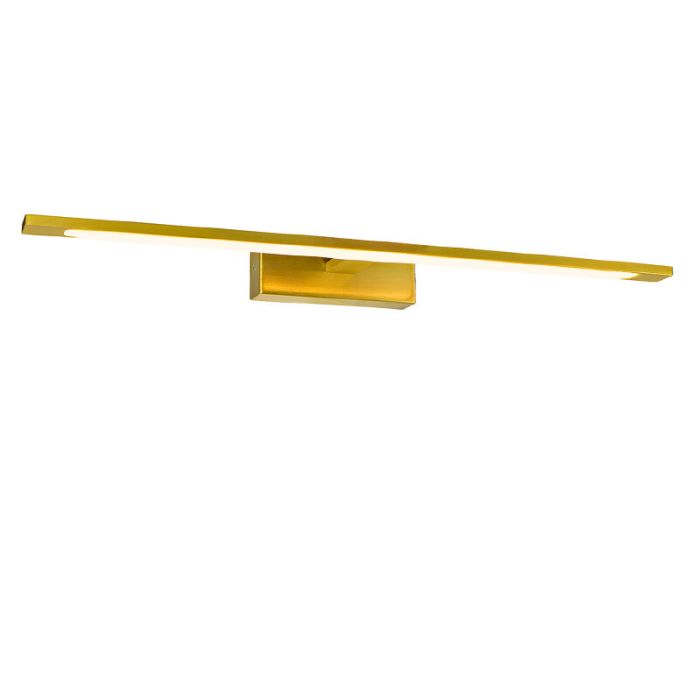 Espejo con luces dorado moderno, Steffy, 8W, 3000K LED, IP44