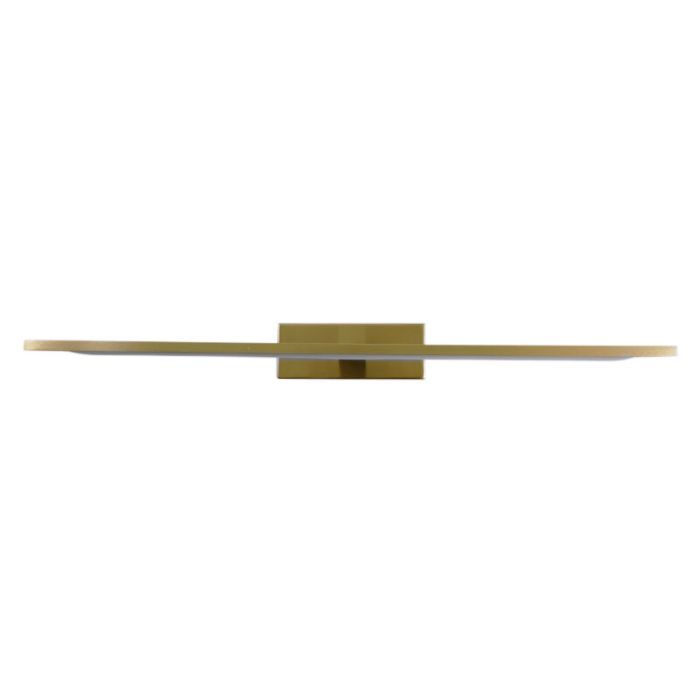 Espejo con luces dorado moderno, Steffy, 8W, 3000K LED, IP44