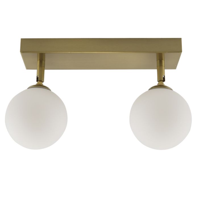 Lámpara de techo baño blanca moderna, Amer, IP44