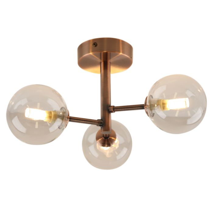 Lámpara de techo cobre moderna, Amer, IP44