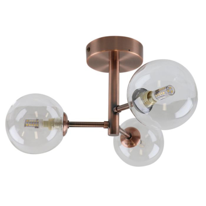 Lámpara de techo cobre moderna, Amer, IP44