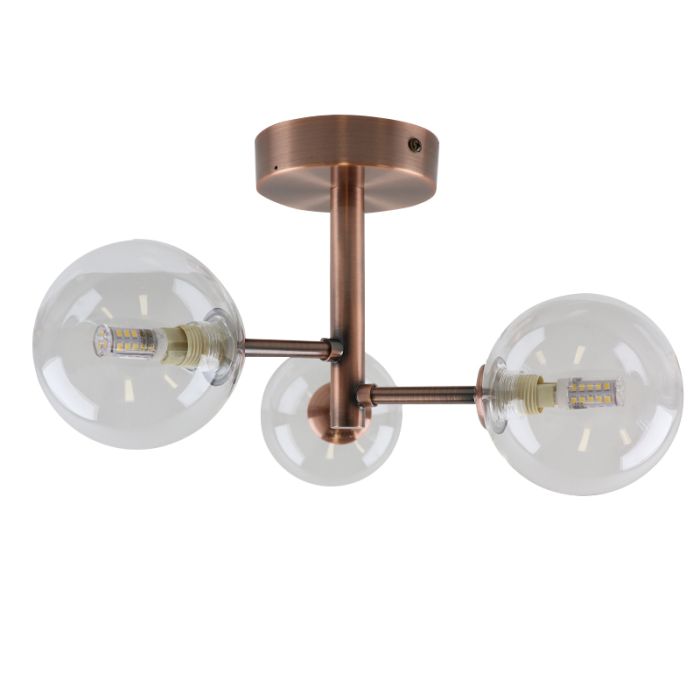 Lámpara de techo cobre moderna, Amer, IP44