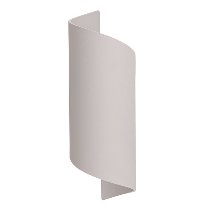 Aplique up down blanco moderno, Selda