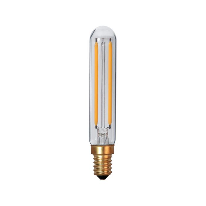 E14 (pequeño) casquillo Tubo LED Augusta regulable, 2,5w 2200K (blanco muy atractivo) IP44