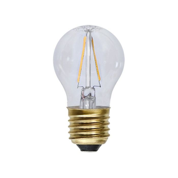E27 (gran) casquillo bombilla de filamento Sjors, 1,5w 2200K (blanco muy atractivo) IP44