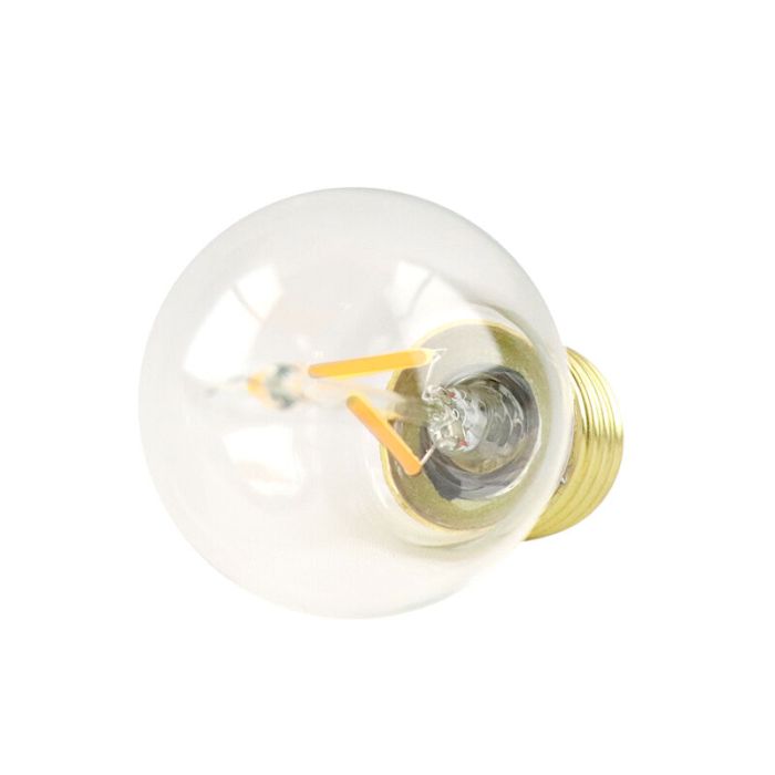 E27 (gran) casquillo bombilla de filamento Sjors, 1,5w 2200K (blanco muy atractivo) IP44