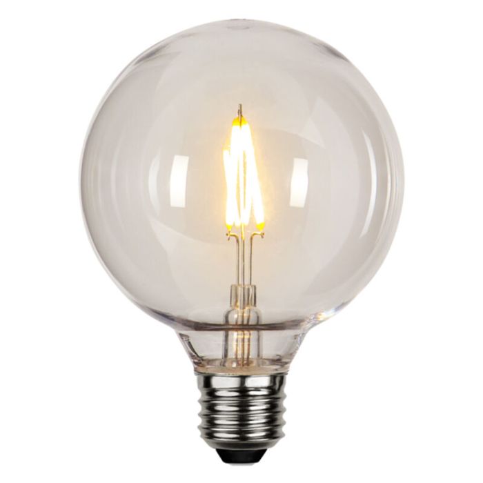 E27 (gran) casquillo bombilla de filamento Aurelia, 0,6w 2200K (blanco muy atractivo) IP44