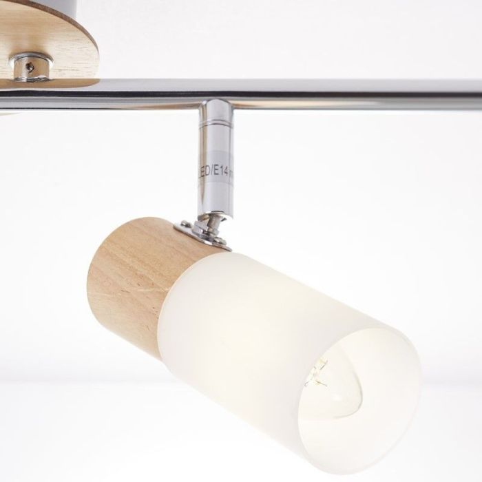 Foco de techo madera, Johailey