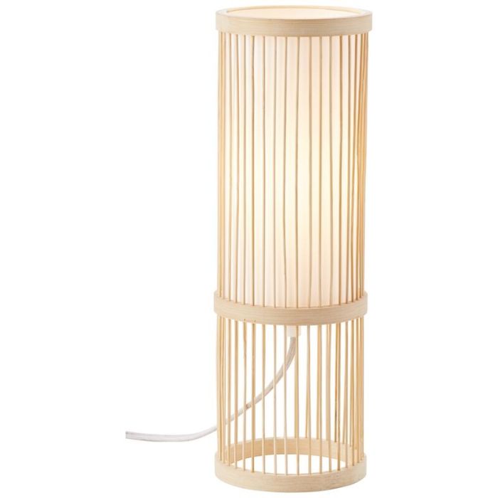 Lámpara de mesa madera, Kayra, con interruptor