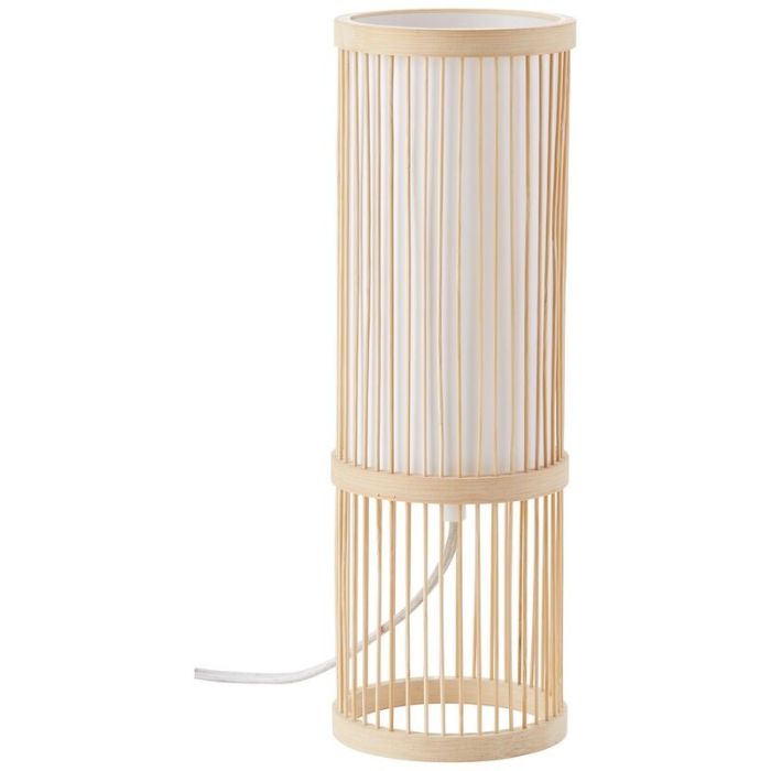 Lámpara de mesa madera, Kayra, con interruptor
