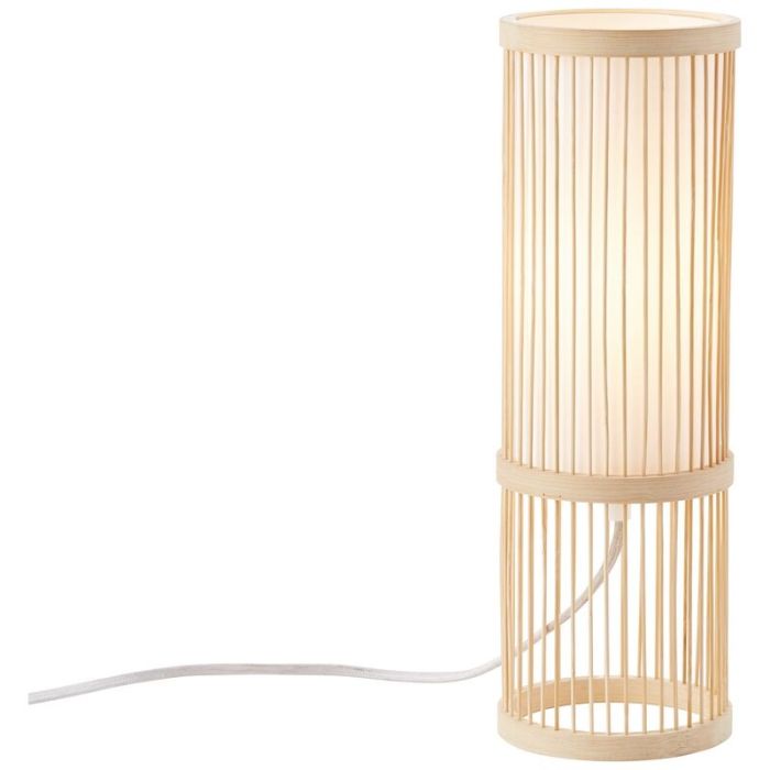 Lámpara de mesa madera, Kayra, con interruptor