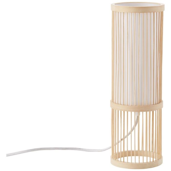 Lámpara de mesa madera, Kayra, con interruptor