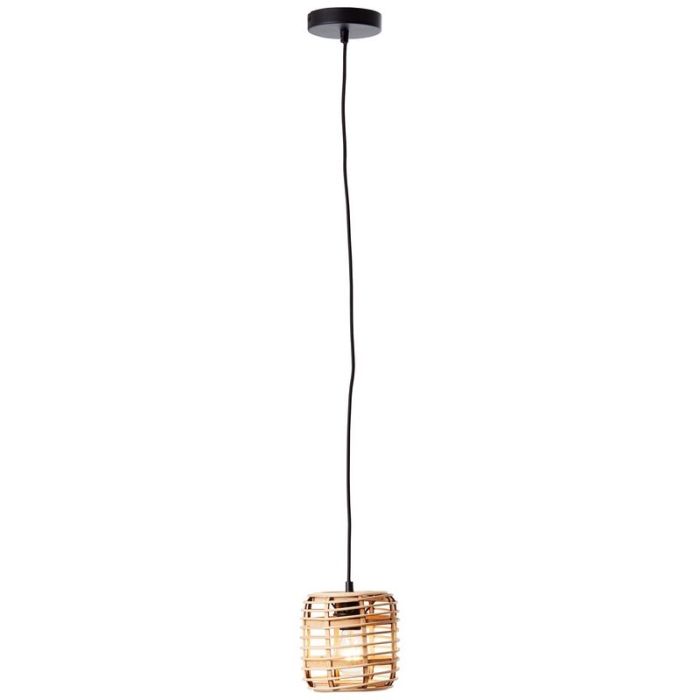 Lámpara colgante de madera negra, Deacon