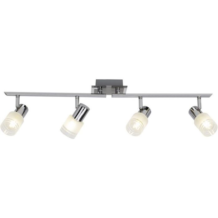 Foco de techo cromado de metal, Blake, 28W, 2700K LED