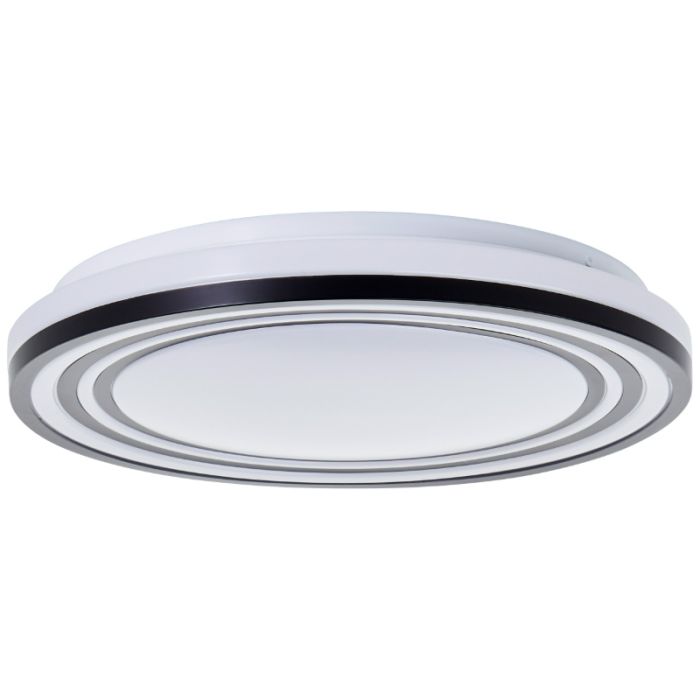 Lámpara de techo negra moderna, Merlijn, 24W, 3000K LED