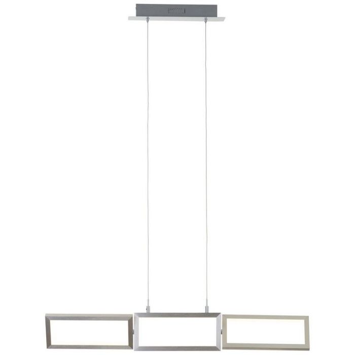 Lámpara colgante plateada moderna, Sara, 30W, 3000K LED