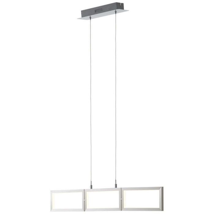 Lámpara colgante plateada moderna, Sara, 30W, 3000K LED