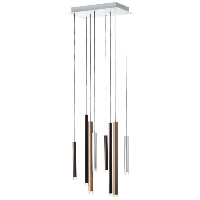 Lámpara colgante marrón moderna, Olivia, 4W, 3000K LED