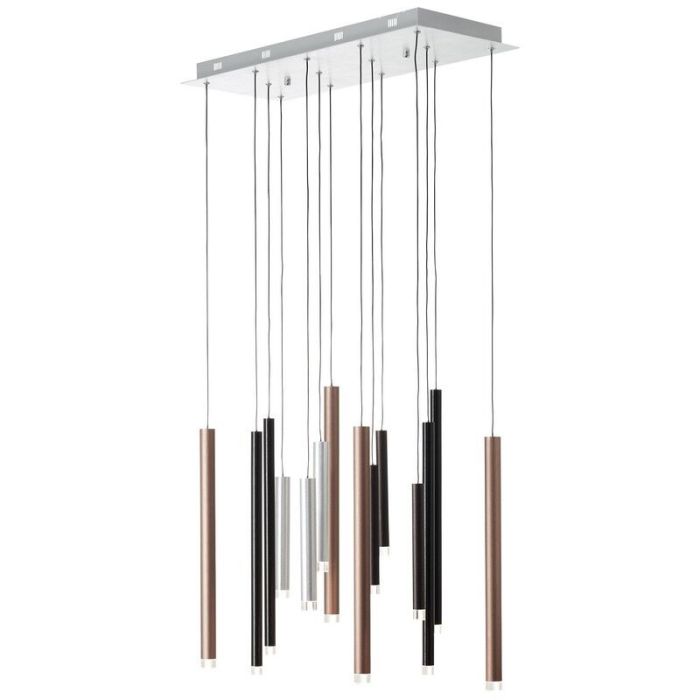 Lámpara colgante marrón moderna, Olivia, 4W, 3000K LED