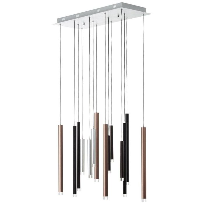 Lámpara colgante marrón moderna, Olivia, 4W, 3000K LED