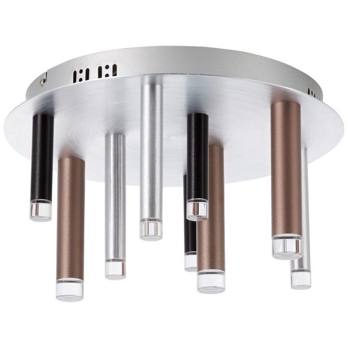 Lámpara de techo plateada moderna, Olivia, 4W, 3000K LED