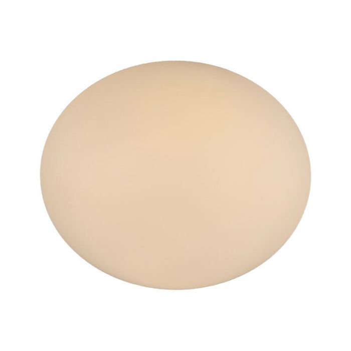 Lámpara de techo con sensor blanca de plástico, Djalissa, 12W, 3000K LED, IP44