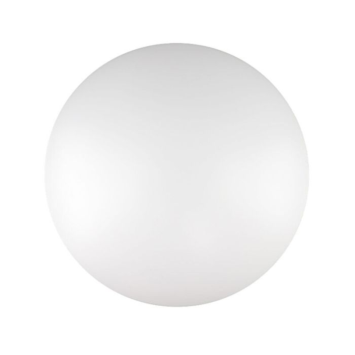 Lámpara de techo con sensor blanca de plástico, Djalissa, 12W, 3000K LED, IP44