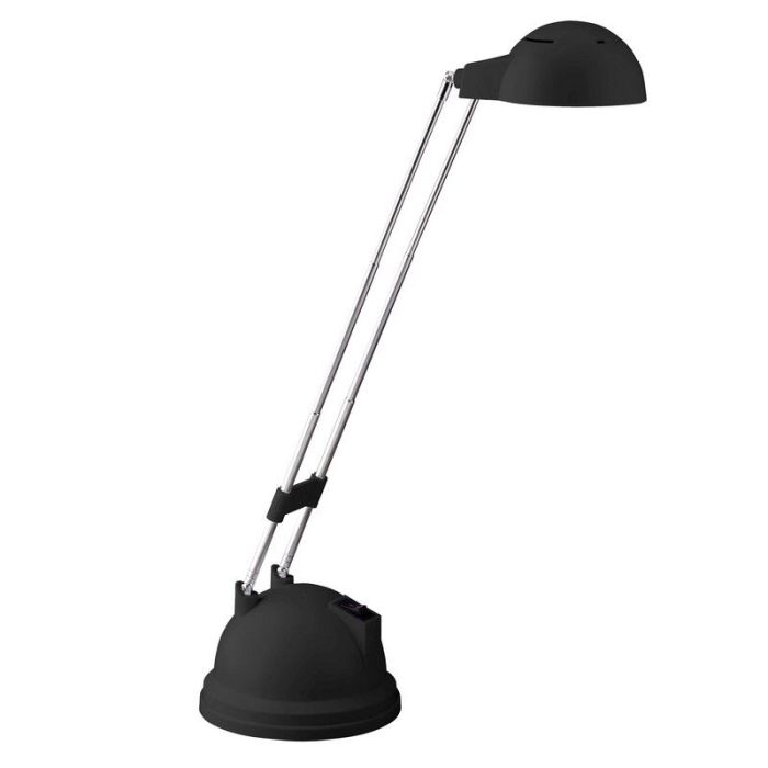 Flexo negro moderno, Louna, 6W, 2700K LED, con interruptor