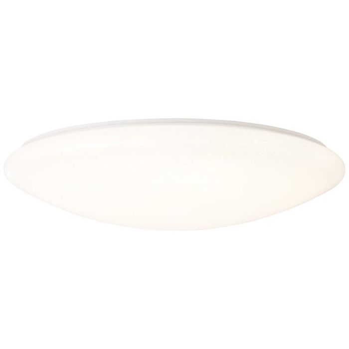 Lámpara de techo blanca diseño, Djalissa, 60W, ajustable entre luz blanco cálido y frío LED, con mando a distancia