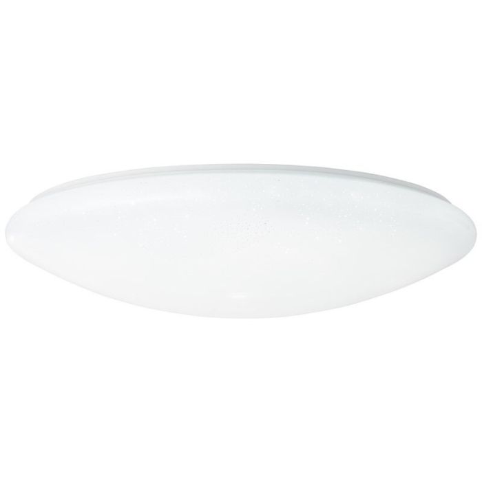 Lámpara de techo blanca diseño, Djalissa, 60W, ajustable entre luz blanco cálido y frío LED, con mando a distancia