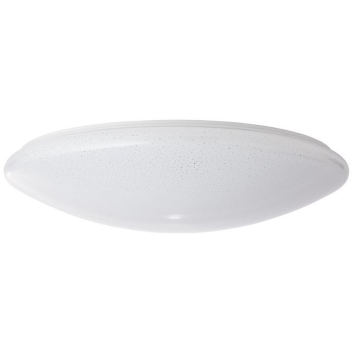 Lámpara de techo blanca diseño, Djalissa, 60W, ajustable entre luz blanco cálido y frío LED, con mando a distancia