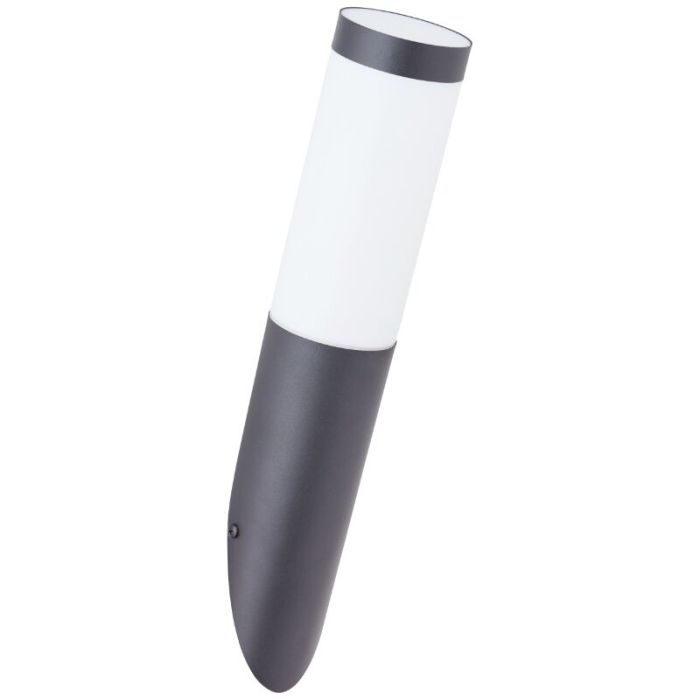 Lámpara exterior negra de metal, Meis, IP44