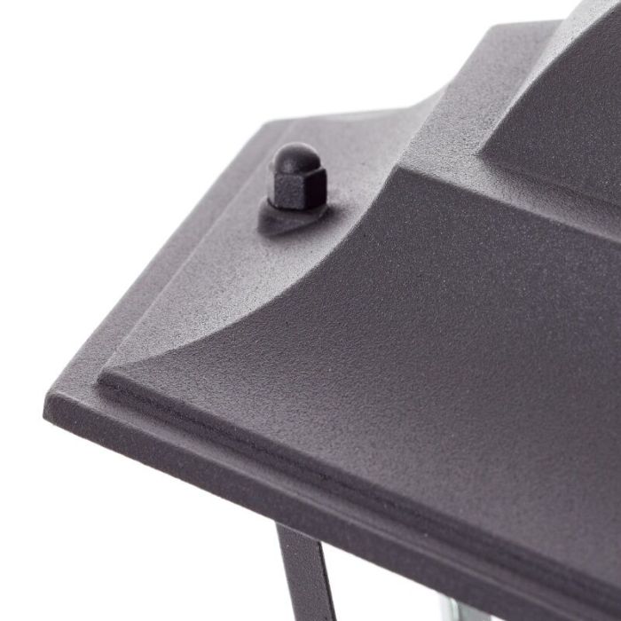 Lámpara exterior negra antigua, Radha, IP44