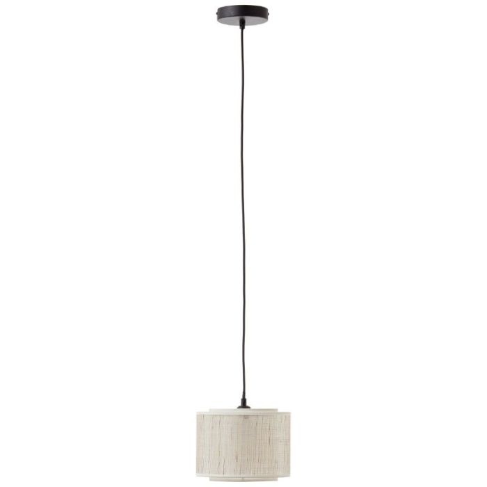 Lámpara colgante beige rústica, Gerbert