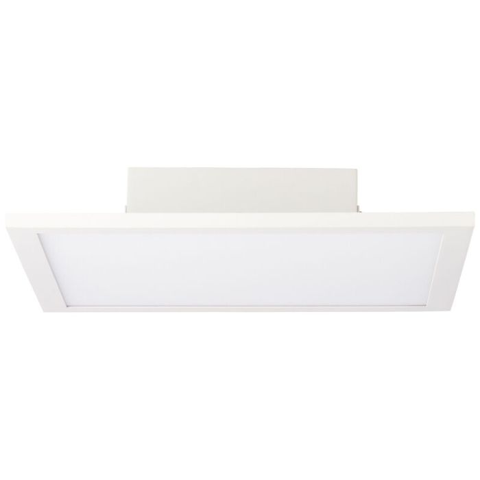Lámpara de techo panel LED blanca moderna, Bojan, 18W, 4000K LED
