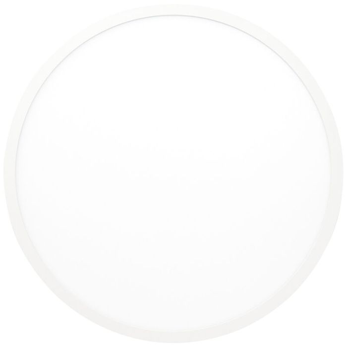 Lámpara de techo panel LED blanca moderna, Bojan, 24W, 4000K LED