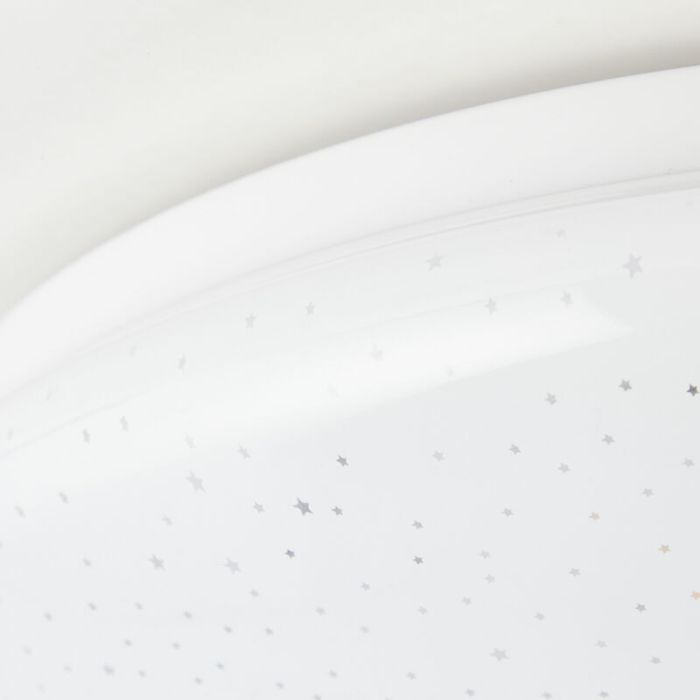 Plafón de techo blanco de plástico, Djalissa, 12W, 4000K LED