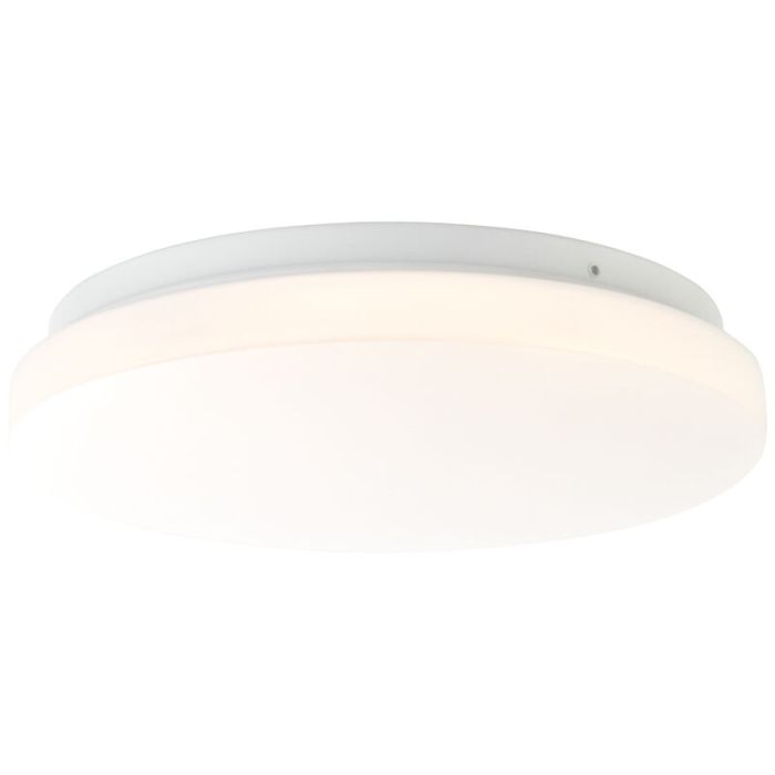 Plafón de techo blanco de plástico, Julie, 12W, 3000K LED