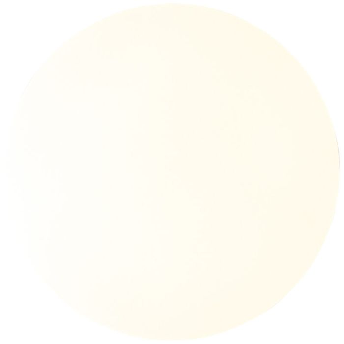 Plafón de techo blanco de plástico, Julie, 12W, 3000K LED